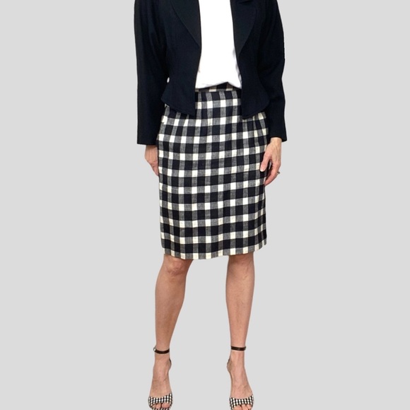 Vintage Anne Klein Linen Skirt - Picture 4 of 4